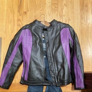 Leather motorbike Jacket. Wore only once or twice.